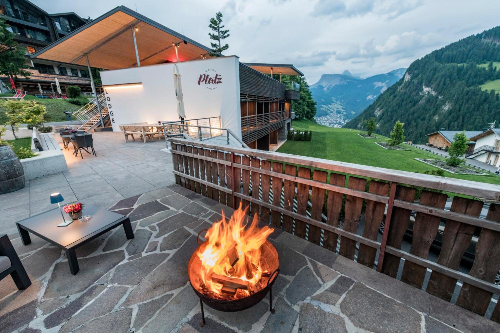 Hotel Platz Ortisei Esterno foto